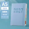 Versión en Inglés del Planificador de Horarios para 2027, Planificador Diario de 365 Días, Diario, Bloc de Notas, Gestión del Tiempo