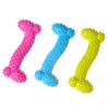 Hueso Pequeño Juguete para Perro de Material TPR Ecológico Cachorro Adulto Duradero Masticable Juguete para Mascota Logo Personalizable