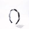 High-end Sense Headband Going Out All-match 2024 Novo Headwear Headband Headband Feminino Verão Cabelo Stamp Acessórios de Cabelo Personalidade Simples