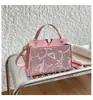 Bolso tipo cubo de moda nuevo Primavera y Verano 2026 con estampado de piel de serpiente, Elegante y de aspecto de alta calidad, Adecuado para el trabajo y los desplazamientos, Bolso cruzado para mujer