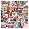 100 adesivos de grafite de desenho animado de basquete esportes transfronteiriços decorativos para capa de celular, notebook, bagagem atacado