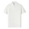 Camisa Polo Waffle para Hombre de Negocios, Camisa Polo para Hombre con Cuello, Camisa Polo de Manga Corta de Estilo Lujoso de Alta Gama