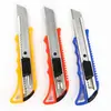 Faca artística de hardware Qiyue grande 18mm faca de corte de plástico para papel ferramenta faca de escritório papelaria