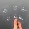 Gancho para Toalla Facial de Papel Gancho Doble Fuerte Gancho Adhesivo Sin Taladro Ropa Baño Transparente Venta al por Mayor Moderno Simple