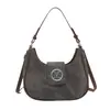 Moda Casual Comércio Exterior Bolsa Feminina Moda Bolsa de Ombro 2025 Nova Tendência Simples Retrô Popular Melard Bolsa de Braço