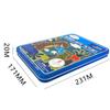Caja de Lata para Juguetes Infantiles Empaque Monopoly Sudoku Tarjeta Tarjeta Conmemorativa Caja con Bandera Empaque Metálico Caja de Lata con Tapa abatible