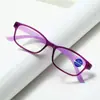 Gafas de Lectura Clásicas Cuadradas Ultraligeras Adelgazantes con Filtro de Luz Azul para Hombres y Mujeres, Modernas y Versátiles para el Trayecto Diario, Sencillas y Lisas