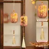 Estilo Nacional Chinês Arranjo de Cena com Lanterna Flor Lua Boa Redonda Festival do Meio Outono Lanterna de Mão Lanterna Luminosa de Mão para Crianças