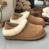Solado grosso couro fosco pelúcia dois usos botas de neve sapatos femininos 2026 novo estilo casual peludos Birkenstock sapatos sola macia botas de algodão