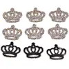 Coroa Vazada Strass de Cristal Strass Hot-Fix Decoração de Vestido de Noiva Acessórios de Penteado Acessórios para Roupas Adesivos com Padrão de Strass Hot-Fix