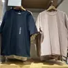 Nuevas Camisetas Casuales para Pareja Primavera y Verano 2026 Hombres y Mujeres Secado Rápido Waffle Cuello Redondo Manga Corta 484803