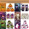 CM2405002 Dibujos Animados Clásicos Europeos y Americanos Halloween Vampiro Momia Fantasma Niños Pegatina de Dibujos Animados