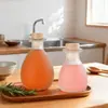 Venta Directa de Fábrica Sellado de Botella de Vino de Frutas Botella de Vidrio para Vino Casero Botella de Vidrio Creativa Botella de Vino Vacía Reenvasada Botella de Vino de Ciruela