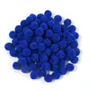 Contas coloridas de pompom de resina flockada, contas para montagem DIY para correntes de celular, chaveiros, pulseiras e brincos, materiais e acessórios para artesanato feitos à mão