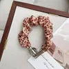 Nuevo Correa de Teléfono con Anillo Grande Estampado de Leopardo Pulsera Anti-Pérdida Correa Corta para Muñeca Llavero de Bolso Accesorio Venta al por Mayor