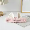 Diadema de Peluche para Lavado Facial para Mujeres, Antideslizante, Sin Marcas, Diseño Lindo y de Alta Gama Personalizable, Adecuada para Aplicar Mascarillas Faciales y Maquillaje, Resistente a la Humedad