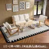 Conjunto de mesa e cadeiras para café, poltrona individual para loja de milk tea, área de jantar comercial de lazer para pousada e hotel, estilo madeira natural