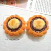 Decoración de Escena Miniatura para Hornear Tarta de Maíz 3D Simulada, Adorno DIY con Pegamento de Crema, Pasador para el Cabello, Lazo para el Cabello, Colgante, Venta al por Mayor