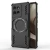 Adecuado para Moto Edge50 Armadura de Mariposa Magnética Nueva Funda para Teléfono Móvil Motorola Edge50 Funda para Teléfono Móvil con Refrigeración