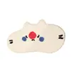 Alfombra de noche con forma de cachorro tufted, inspirada en la dopamina, alfombra flockada linda para habitación infantil, alfombrilla de felpa para sala de estar y dormitorio