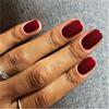 Cross-border Wearable Feminino Nail Art Atacado Simples Médio-retangular Cor Sólida Nail Art Patch Wear Armor Venda por atacado