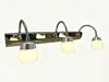 Luz LED frontal para espejo de lavabo de baño, tocador minimalista retro japonés, lavabo, lámpara de pared giratoria para iluminación de cuadros