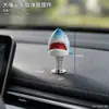 Figura de tiburón de boca grande de dibujos animados Adorno de decoración para pantalla de ordenador de coche Pantalla del salpicadero del coche Pequeño accesorio para coche