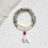 "Pulseras Populares Apilables" Nuevas Pulseras Multicapa Estilo Chinoiserie Más Vendidas para Mujeres con Diseño de Nicho Estilo Nuevo 2025