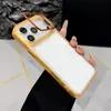 Adecuado para iPhone 18 Pro Max, funda de teléfono con soporte de lente acrílico transparente, funda protectora de cobertura total Apple 17