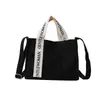 Bolso Cruzado Casual de Lona con Estampado de Letras Personalizado 2026 Nuevo Bolso de Hombro Casual para Mujer