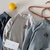 Ropa interior térmica Bangcheng para niños 2026 Nueva llegada de invierno Niños Rayas Cuello medio alto Ropa interior cálida Bebé Ajustado Ropa de otoño