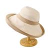 Sombrero de sol de ala ancha de color combinado de doble cara estilo japonés de verano sombrero de sol sombrero de pescador de primavera y otoño para damas coreano plegable