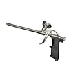 Pistola de espuma adhesiva totalmente metálica, pistola selladora de espuma de poliuretano sin limpieza, pistola especial para espuma adhesiva, fácil de limpiar