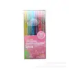 Nova Caneta Flash com 72 Cores, Marca-texto de Grande Capacidade, Caneta de Pintura Colorida para Anotações de Estudantes de Alto Valor