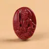 Auténticos Accesorios de Cinabrio, Ocho Santos Patronos, Doce Amuletos del Zodiaco, Cuentas Sueltas, Pulseras, Pulseras DIY Hechas a Mano