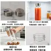 Botella de Agua Personalizada de Vidrio de Borosilicato Tapa de Acero Inoxidable Portátil a Prueba de Fugas Botella para Café Cold Brew Jugo de Frutas Botella de Vidrio para Jugo Té con Leche