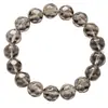 Pulseira de Citrino Natural de Alta Qualidade com Contas em Formato de Abacaxi Pulseira de Quartzo Fumê para Limpeza Corporal Contas Soltas Facetadas Acessórios para Colar DIY Contas