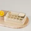 Molde para Cubos de Gelo com Injeção de Água Zero Toque Fabricante de Bolas de Gelo Bandeja de Gelo Ferramenta Mágica Doméstica Grau Alimentício Geladeira