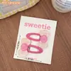 Grampo de Cabelo Morango com Laço para Meninas Acessório de Cabelo Lolita Clipe Decorativo Fofo para Rabo de Cavalo Grampo Versátil para Franja e Cabelos Soltos