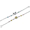 Prata Esterlina S925 Novo Óleo Gotejado Parchia Cachorro Sanrio Pulseira Design de Nicho Pulseira de Menina Outlet de Fábrica