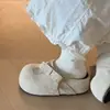 Zapatos Birkenstock Retro Versátiles con Aumento de Altura, Suela Gruesa, Cobertura Total para Mujer, Nuevo Modelo de Primavera 2026, Adecuados para Personas Bajitas, Zapatos Casuales Fáciles de Combinar