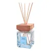 Frasco Spray Quadrado de 500ml para Aromaterapia de Alta Qualidade, Aromaterapia Sem Chama para Sala de Estar de Hotel, Difusor de Fragrância Interna de Longa Duração com Varetas de Rattan