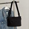 Nuevo Bolso de Hombro Tela de Nailon Moderno Cool Versión Coreana Bolso de Hombro Mini para Hombre y Mujer Bolso Cuadrado Pequeño Primavera 2025 Mediano