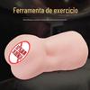 Meixing Sarah Avião Ovo Masturbador Masculino Pele de Borracha Macia Amigável Portátil Mini Ferramenta de Exercício