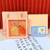 Oro Puro 999 Gama Alta Exquisito Regalo Día de San Valentín Chino 520 Paz y Alegría Princesa Por Favor Haz Galletas de la Fortuna para que Otros las Regalen Venta al por Mayor