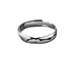 Anillo Retro Trendy para Hombre Ins Anillo Individual Hip-Hop Estudiante Apertura Dedo Índice Ajustable Niños Anillo Personalizado para Mujer