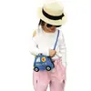 Bolsos para niños, Bolsos cruzados, Bolsos lindos de coche de dibujos animados para niñas, Monederos de moda para niños y niñas, Bolsos de hombro versátiles
