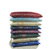 Funda de almohada de brocado funda de almohada de imitación seda funda de almohada de trigo sarraceno medicina tradicional china flor hierba artemisa funda de almohada estilo chino cubierta comercio electrónico transmisión en vivo funda de almohada