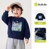 Colaboración de Patrimonio Cultural Inmaterial Sudadera con Capucha para Niños Familia Dudu Top de Manga Larga para Niños Bebé Estilo Nuevo Ropa de Otoño para Niñas Ropa para Padres e Hijos