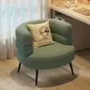 Cadeira Sofá Preguiçosa de Lã de Ovelha Celebridade da Internet Bobo para Sala de Estar, Quarto, Closet, Sofá Individual, Cadeira de Maquiagem, Cadeira de Penteadeira